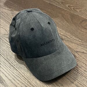 All Saints Charcoal Men's Hat